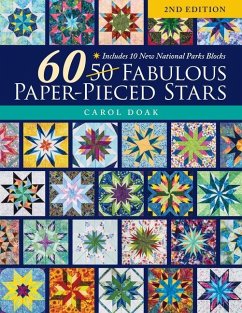 60 Fabulous Paper-Pieced Stars, 2nd Edition - Doak, Carol