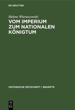 Cover Vom Imperium zum Nationalen Königtum (eBook, PDF)