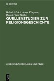 Quellenstudien zur Religionsgeschichte (eBook, PDF)