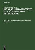 Ergänzungsband mit Gesamtregister, Teil 1 (eBook, PDF)