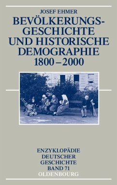 Cover Bevölkerungsgeschichte und Historische Demographie 1800-2000 (eBook, PDF)