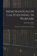Memorandum on Gas Poisoning in Warfare:... - Bild 1