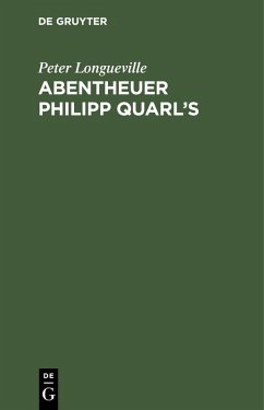 Cover Abentheuer Philipp Quarl's (eBook, PDF)
