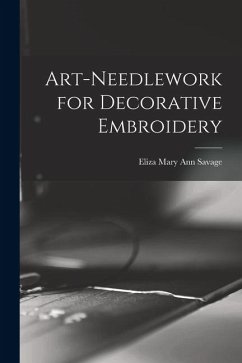 Cover Art-needlework for Decorative Embroidery