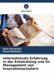 Internationale Erfahrung in der Entwicklung und im Management von Innovationsclustern