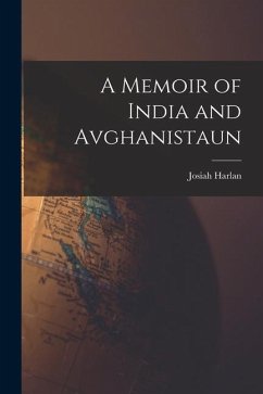 A Memoir of India and Avghanistaun