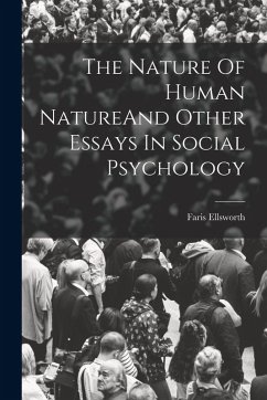 Cover The Nature Of Human NatureAnd Other Essays In Social Psychology