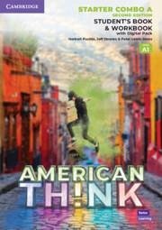 Think Second Edition Starter Student's Book and Workbook with Digital Pack Combo a American English - Puchta, Herbert; Stranks, Jeff; Lewis-Jones, Peter