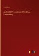 Abstract of Proceedings of the Grand... - Bild 1