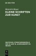 Kleine Schriften zur Kunst (eBook, PDF) - Bild 1