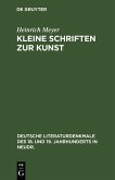 Kleine Schriften zur Kunst (eBook, PDF)