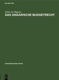 Das ungarische Budgetrecht (eBook, PDF)