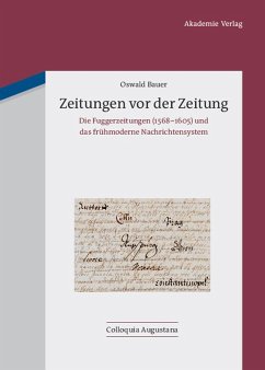 Zeitungen vor der Zeitung (eBook, PDF) - Bauer, Oswald