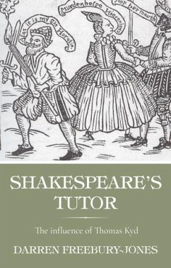 Shakespeare's tutor (eBook, ePUB) - Freebury-Jones, Darren
