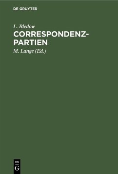 Cover Correspondenz-Partien (eBook, PDF)