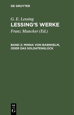 Cover Minna von Barnhelm, oder das Soldatenglück (eBook, PDF)