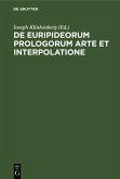 De Euripideorum prologorum arte et interpolatione (eBook, PDF)