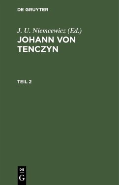 Cover Johann von Tenczyn. Teil 2 (eBook, PDF)
