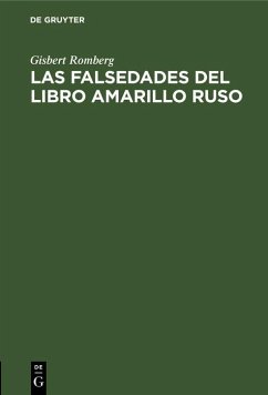 Cover Las falsedades del Libro amarillo ruso (eBook, PDF)