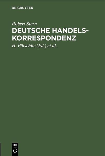 Deutsche Handelskorrespondenz (eBook, PDF)