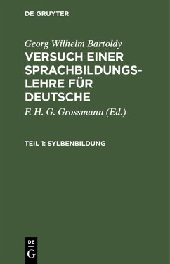 Cover Sylbenbildung (eBook, PDF)