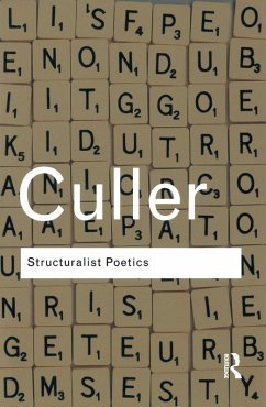 Cover Structuralist Poetics (eBook, ePUB)