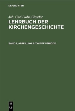 Zweite Periode (eBook, PDF) - Gieseler, Joh. Carl Ludw.