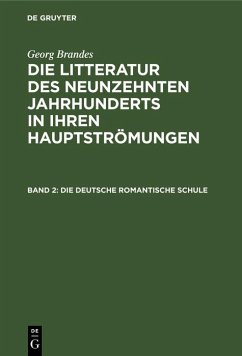 Die deutsche romantische Schule (eBook, PDF) Cover Die deutsche romantische Schule (eBook, PDF)