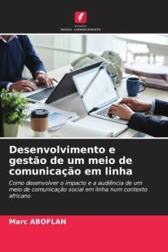 Cover Desenvolvimento e gestão de um meio de comunicação em linha