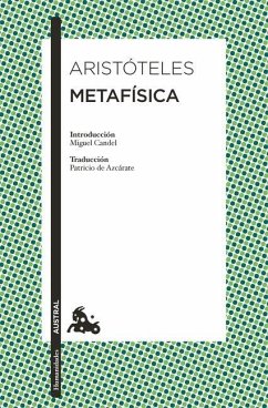 Metafísica - Aristóteles, Aristóteles