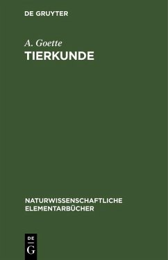 Cover Tierkunde (eBook, PDF)