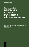 Für das achte und neunte Schuljahr (eBook, PDF)