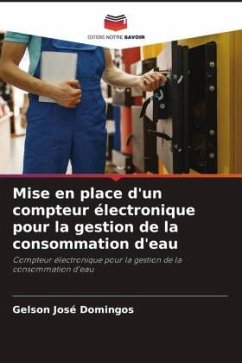 Mise en place d'un compteur électronique pour la gestion de la consommation d'eau - José Domingos, Gelson