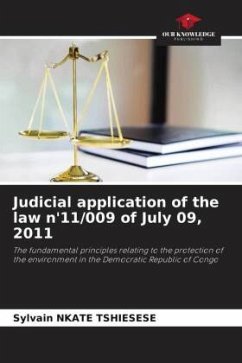 Judicial application of the law n'11/009 of July 09, 2011 - NKATE TSHIESESE, Sylvain