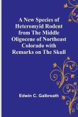 A New Species of Heteromyid Rodent from the Middle Oligocene of Northeast Colorado with Remarks on the Skull