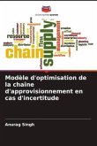 Modèle d'optimisation de la chaîne d'approvisionnement en cas d'incertitude