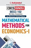 BECC-102 Mathematical Methods for Economics-I