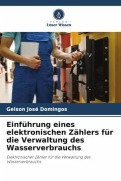 Einführung eines elektronischen Zählers für die Verwaltung des Wasserverbrauchs - José Domingos, Gelson