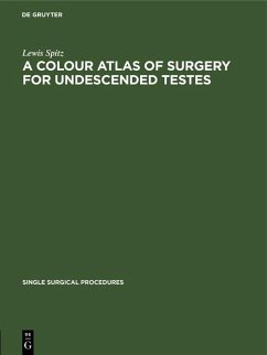 A Colour Atlas of Surgery for Undescended Testes (eBook, PDF) - Spitz, Lewis