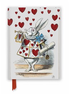 Alice in Wonderland: White Rabbit (Foiled Journal) - Flame Tree Publishing