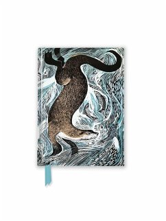 Angela Harding: Fishing Otter (Foiled Pocket Journal) - Flame Tree Publishing
