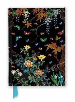 Ashmolean Museum: Cloisonné Casket with Flowers and Butterflies (Foiled Journal) - Flame Tree Publishing