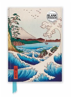 Utagawa Hiroshige: Sea at Satta (Foiled Blank Journal) - Flame Tree Publishing