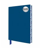 Mid Blue Blank Artisan Notebook (Flame Tree Journals)