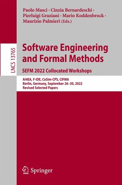 Software Engineering and Formal Methods. SEFM 2022 Collocated Workshops