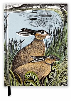 Angela Harding: Rathlin Hares (Blank Sketch Book) - Flame Tree Publishing
