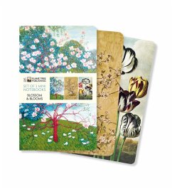 Blossoms & Blooms Set of 3 Mini Notebooks - Flame Tree Publishing