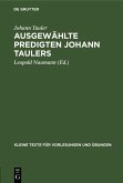 Ausgewählte Predigten Johann Taulers (eBook, PDF)