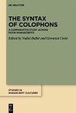 The Syntax of Colophons (eBook, PDF)