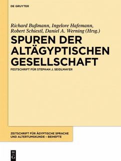 Cover Spuren der altägyptischen Gesellschaft (eBook, ePUB)